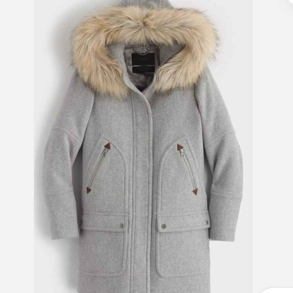 J. Crew Stadium Cloth Chateau Park Hood